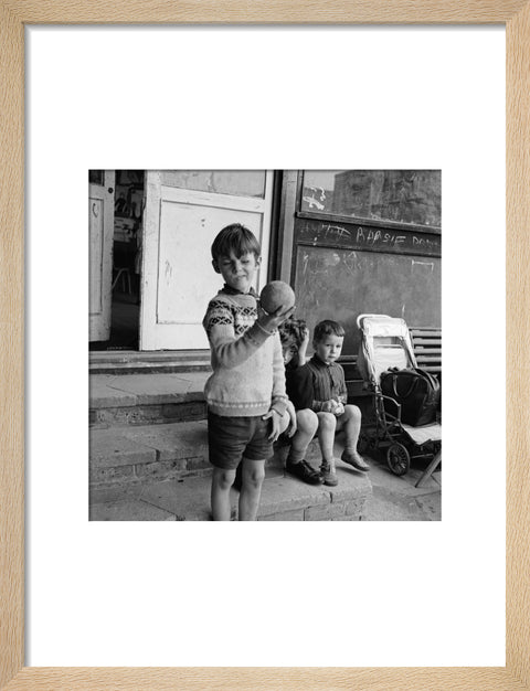 3 boys at the Camden Play Centre in the early 1960s.