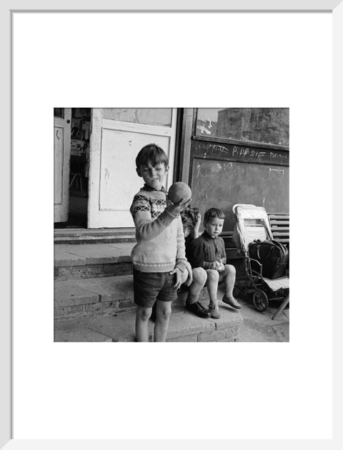 3 boys at the Camden Play Centre in the early 1960s.