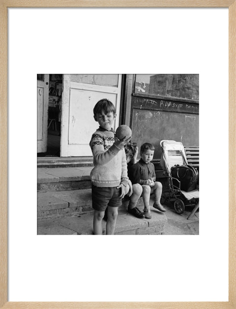 3 boys at the Camden Play Centre in the early 1960s.