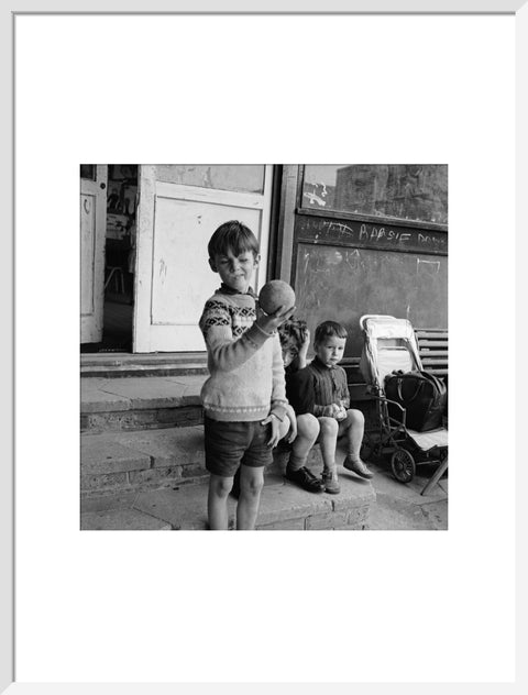 3 boys at the Camden Play Centre in the early 1960s.