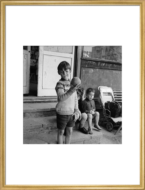 3 boys at the Camden Play Centre in the early 1960s.