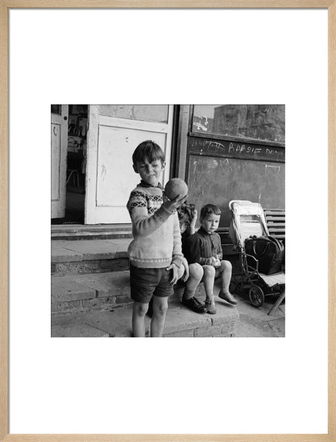 3 boys at the Camden Play Centre in the early 1960s.