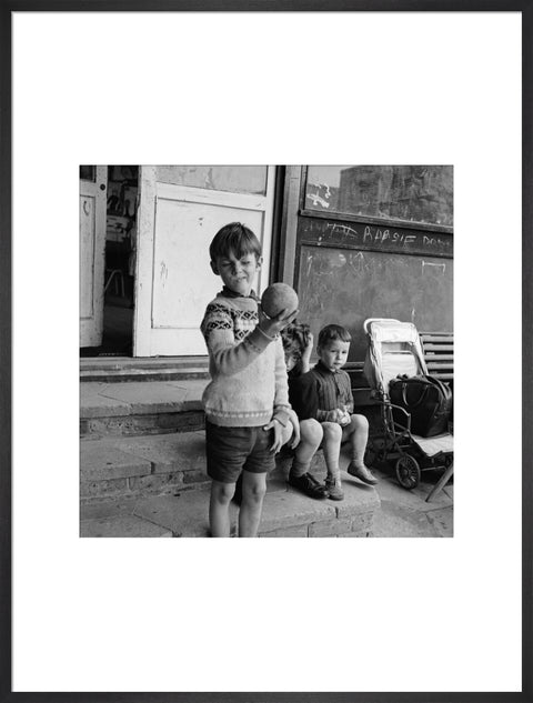 3 boys at the Camden Play Centre in the early 1960s.