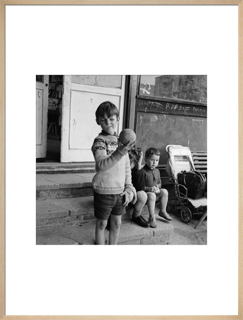 3 boys at the Camden Play Centre in the early 1960s.