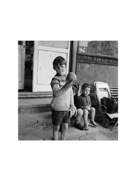 3 boys at the Camden Play Centre in the early 1960s.