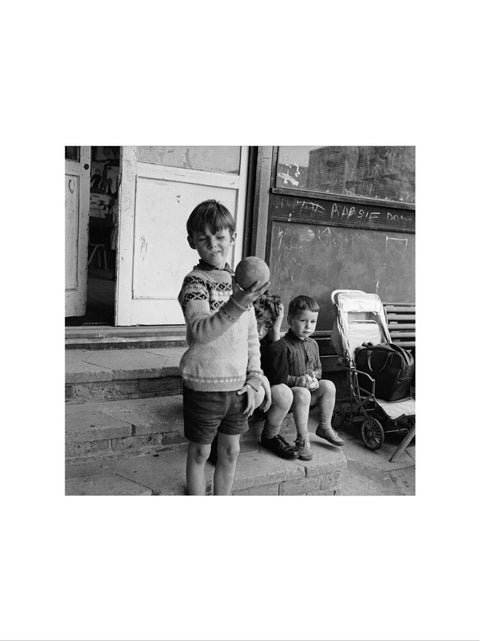 3 boys at the Camden Play Centre in the early 1960s.