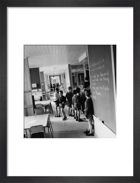 The open-plan interior of Eveline Lowe Primary School