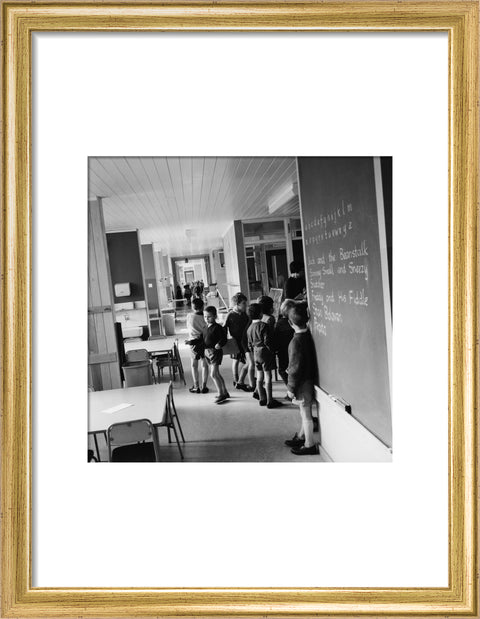 The open-plan interior of Eveline Lowe Primary School