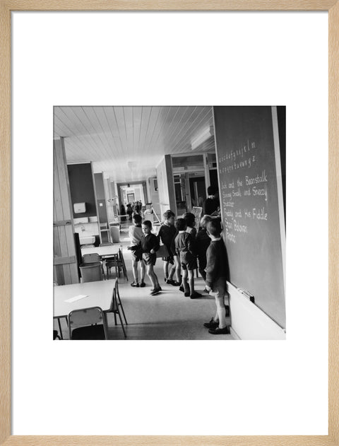 The open-plan interior of Eveline Lowe Primary School