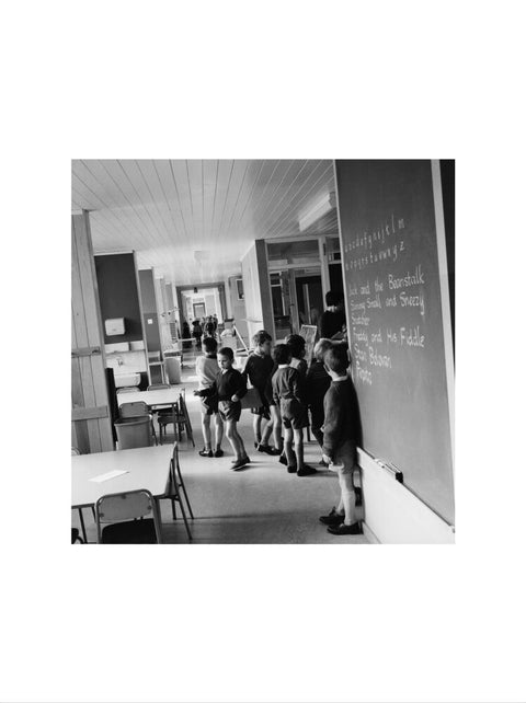 The open-plan interior of Eveline Lowe Primary School