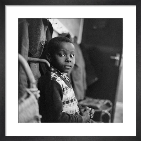 Boy at the Notting Hill Adventure Playground January 1966