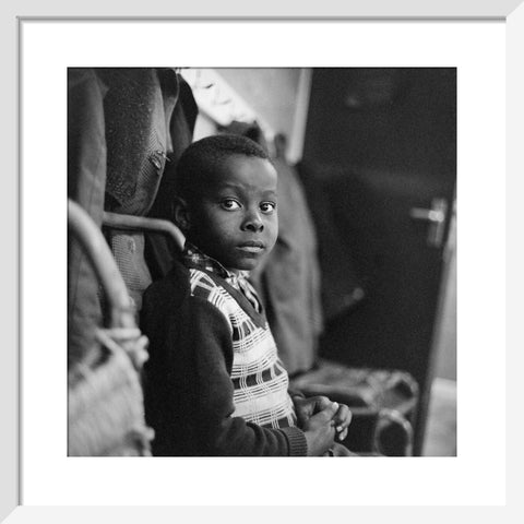 Boy at the Notting Hill Adventure Playground January 1966