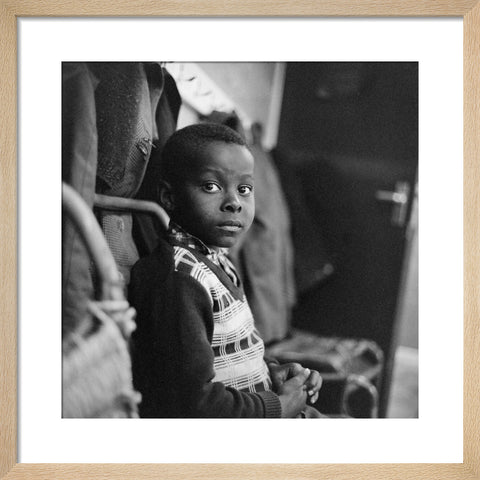 Boy at the Notting Hill Adventure Playground January 1966