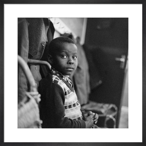Boy at the Notting Hill Adventure Playground January 1966