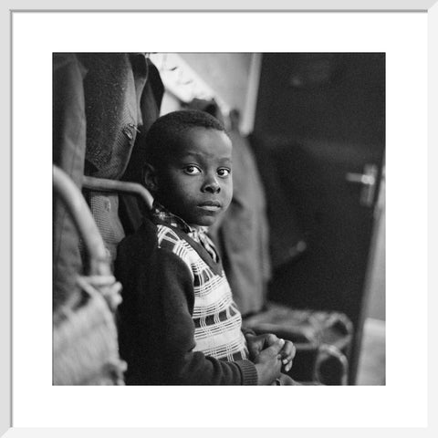 Boy at the Notting Hill Adventure Playground January 1966