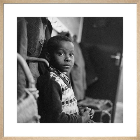 Boy at the Notting Hill Adventure Playground January 1966