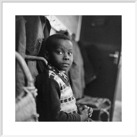 Boy at the Notting Hill Adventure Playground January 1966