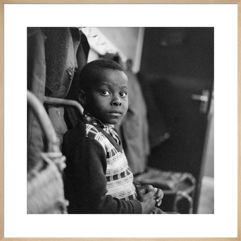 Boy at the Notting Hill Adventure Playground January 1966