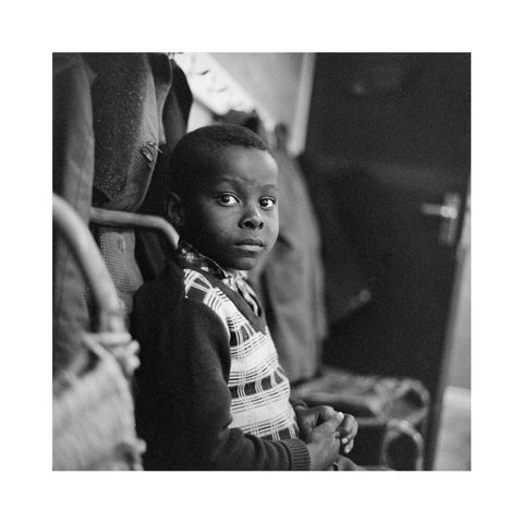 Boy at the Notting Hill Adventure Playground January 1966