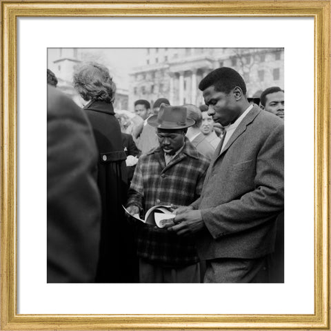 Boycott South African goods' anti-apartheid rally 1960