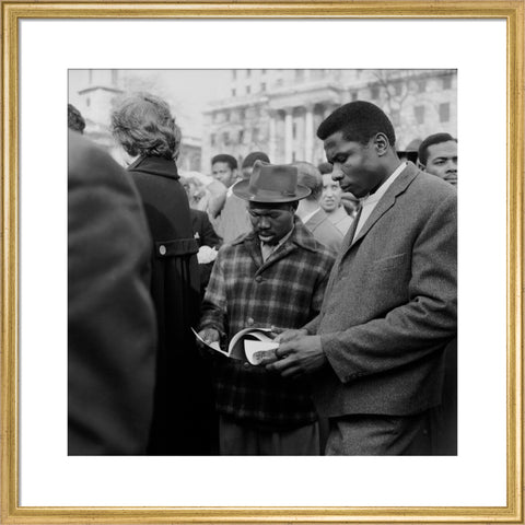 Boycott South African goods' anti-apartheid rally 1960