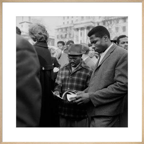 Boycott South African goods' anti-apartheid rally 1960