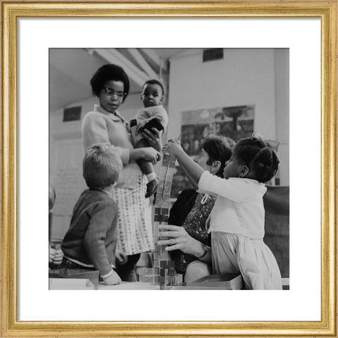 Camden's first multi-racial playgroup 1968