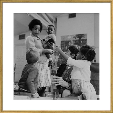 Camden's first multi-racial playgroup 1968
