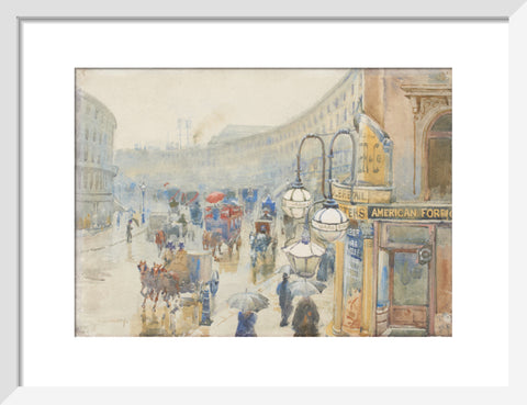 Regent Street on a Wet Day