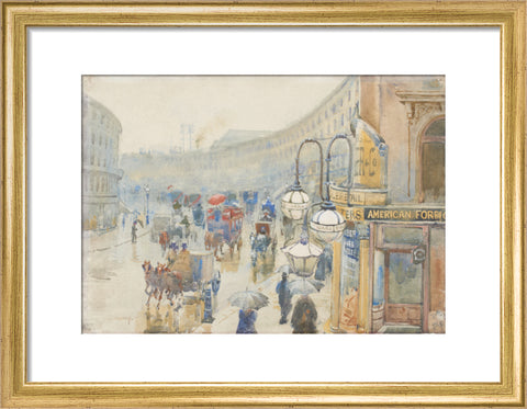 Regent Street on a Wet Day