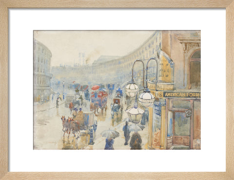 Regent Street on a Wet Day