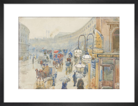 Regent Street on a Wet Day