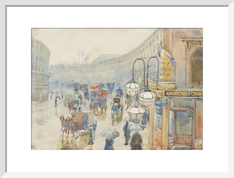 Regent Street on a Wet Day