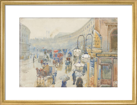 Regent Street on a Wet Day