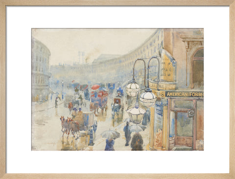 Regent Street on a Wet Day