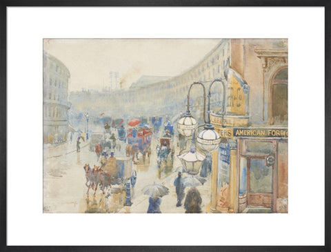 Regent Street on a Wet Day