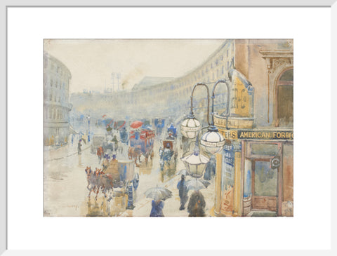 Regent Street on a Wet Day