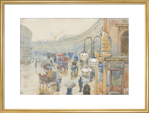 Regent Street on a Wet Day