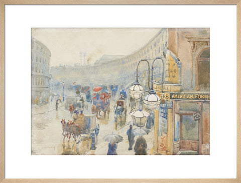 Regent Street on a Wet Day