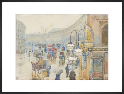 Regent Street on a Wet Day