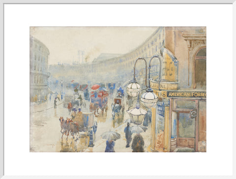 Regent Street on a Wet Day