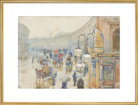 Regent Street on a Wet Day