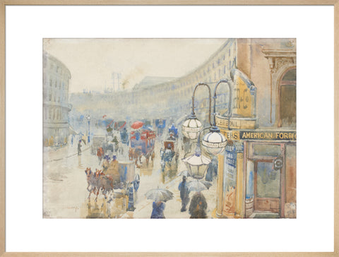 Regent Street on a Wet Day