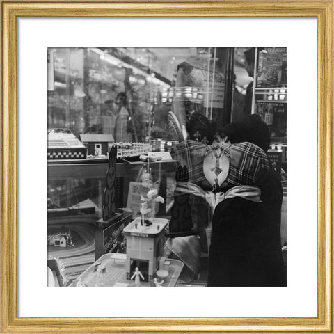 Hamleys Toy Shop window, Christmas 1961