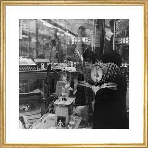 Hamleys Toy Shop window, Christmas 1961