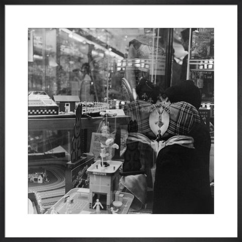 Hamleys Toy Shop window, Christmas 1961
