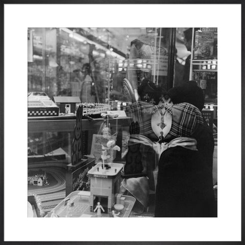 Hamleys Toy Shop window, Christmas 1961