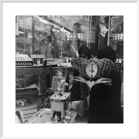 Hamleys Toy Shop window, Christmas 1961
