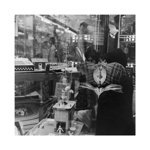 Hamleys Toy Shop window, Christmas 1961