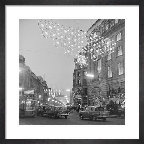 Regent Street lights, Christmas 1965